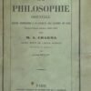 Essai sur la philosophie orientale