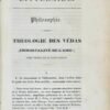Oupanichats, théologie des Védas, texte sanscrit commenté par Sankara