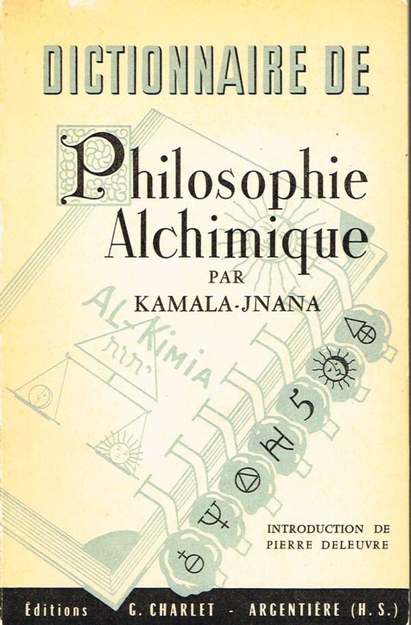 Dictionnaire de Philosophie Alchimique