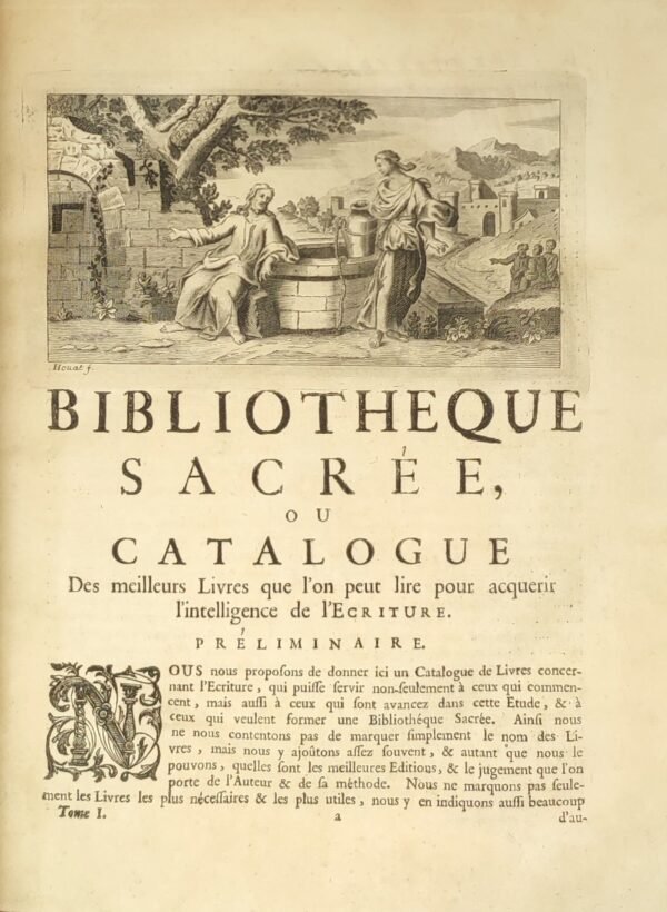 Dictionnaire historique, critique, chronologique, géographique et littéral de la Bible.