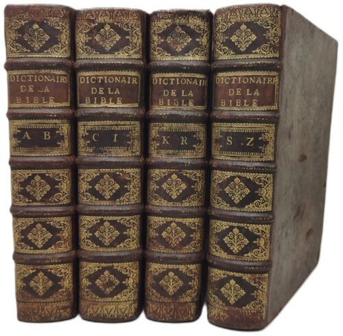 Dictionnaire historique, critique, chronologique, géographique et littéral de la Bible.