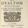 Dissertations sur les Prolégomènes de Uvalton