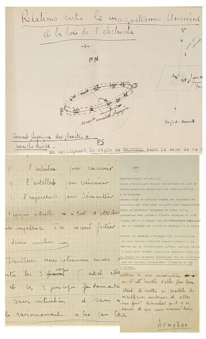Essais de correspondances analogiques entre l’Alchimie et les dernières conceptions de la science moderne