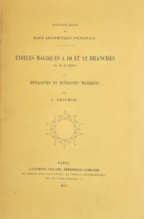 Essais de magie arithmétique polygonale