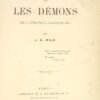 Etude sur les démons dans la littérature et la religion des Grecs