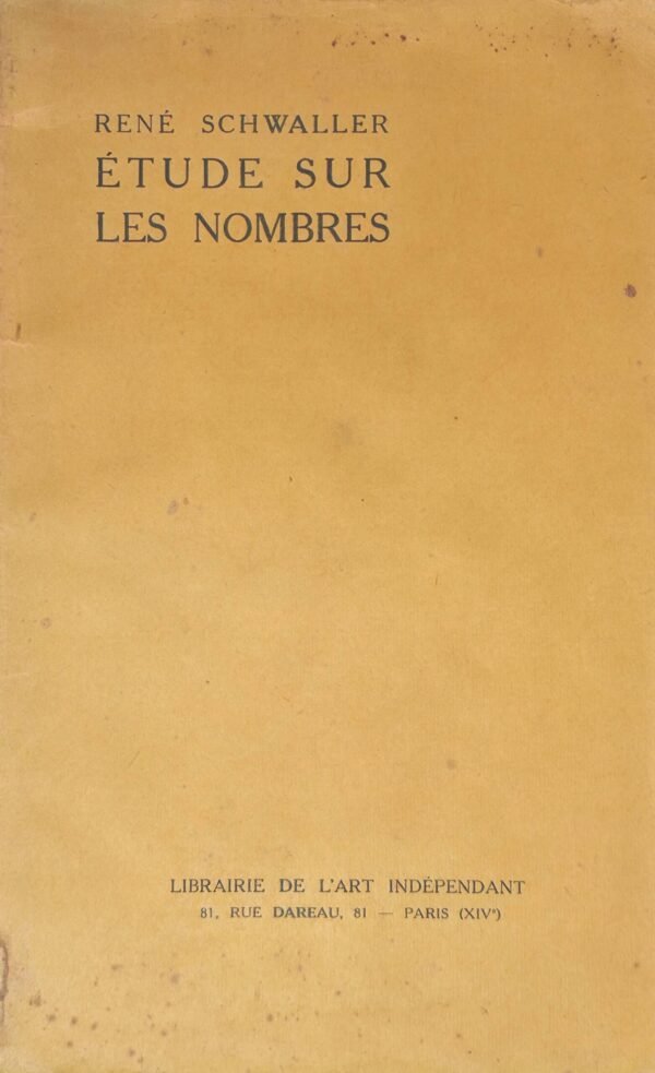 Etude sur les nombres