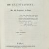 Examen du mosaïsme et du christianisme