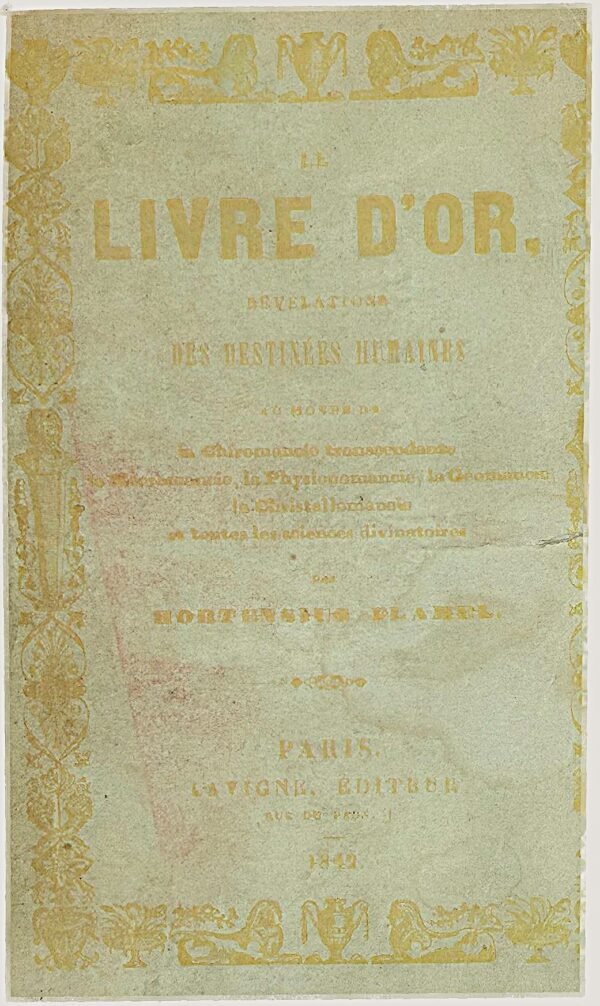 Le Livre d’Or