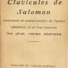 [GRIMOIRE] Les véritables Clavicules de Salomon contenant un grand nombre de figures cabalistes...