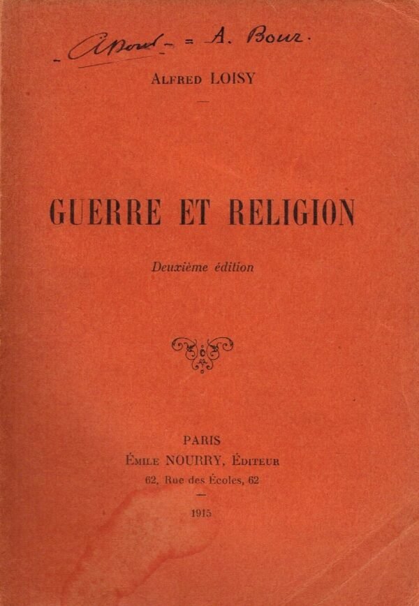 Guerre et religion