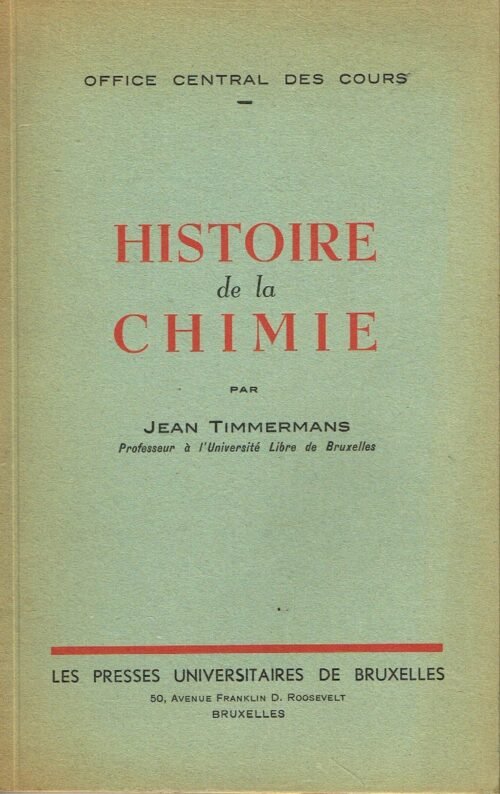 Histoire de la chimie