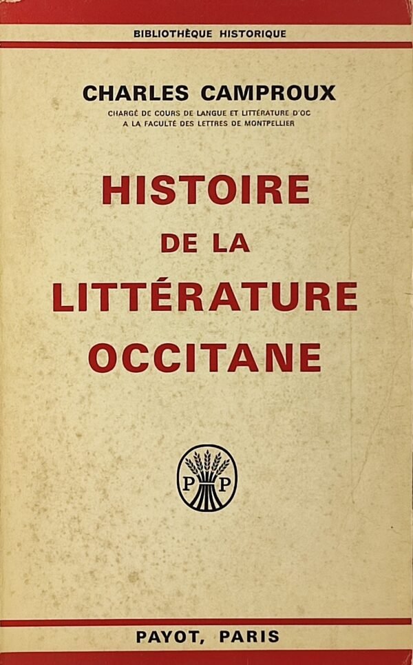 Histoire de la littérature Occitane