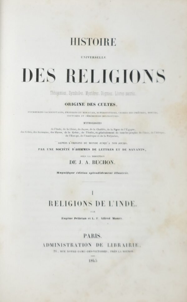 Histoire universelle des religions
