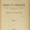 Israël et l’humanité. Etude sur le problème de la religion universelle et sa solution