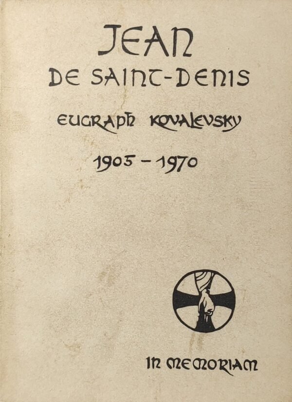 Jean de Saint-Denis, Premier Evêque de l'Église Catholique Orthodoxe de France