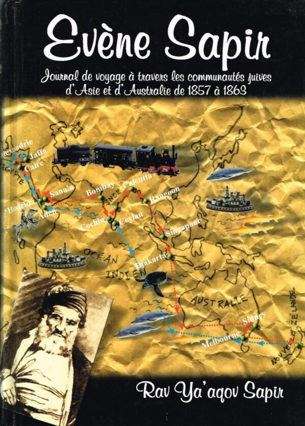 Journal de voyage à travers les communautés juives d'Asie et d'Australie de 1857 à 1863