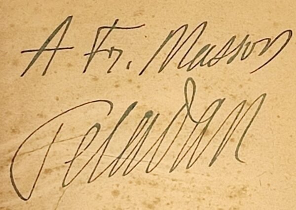 L'Androgyne. La décadence latine. Éthopée, VIII avec envoi autographe signé de Joséphin PELADAN