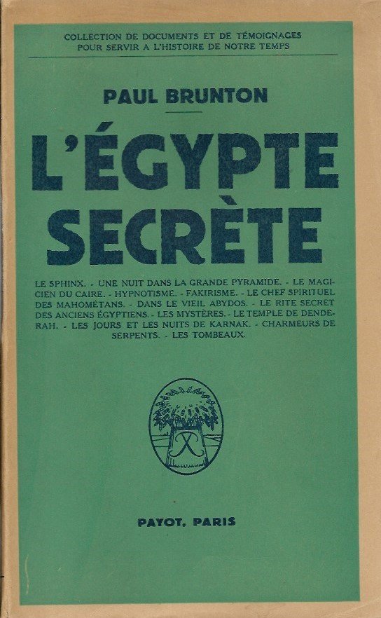 L'Egypte Secrète