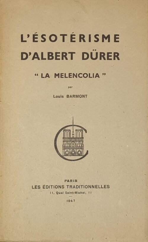 L'ésotérisme d'Albert Dürer « La Melencolia »