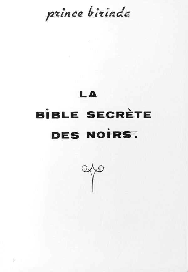 La Bible secrète des noirs