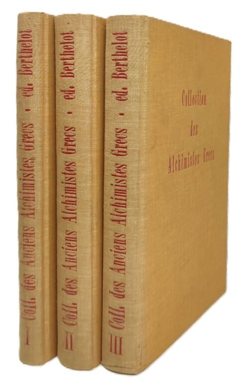 La Chimie au Moyen Age (complet en trois volumes)