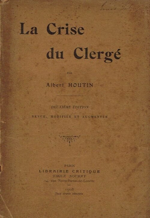 La Crise du Clergé