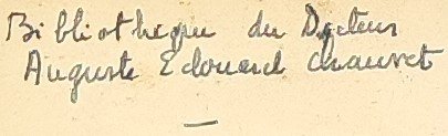 La France vraie - Exemplaire du Docteur Auguste-Edouard CHAUVET, dit Saïr