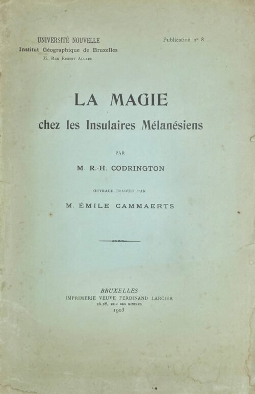 La Magie chez les Insulaires Mélanésiens