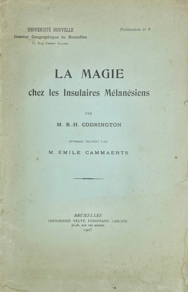 La Magie chez les Insulaires Mélanésiens