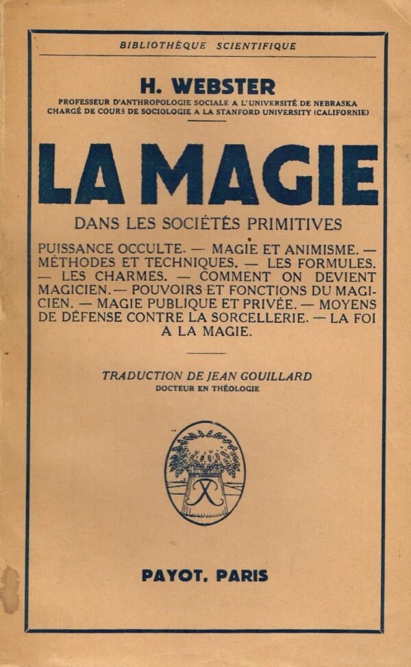 La magie dans les sociétés primitives