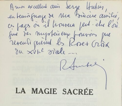 La Magie sacrée ou Livre d'Abramelin le Mage