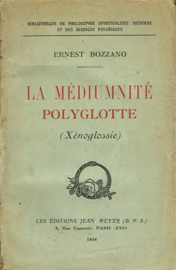 La Médiumnité polyglotte (Xénoglossie)