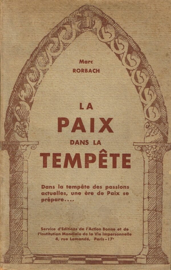 La Paix dans la Tempête