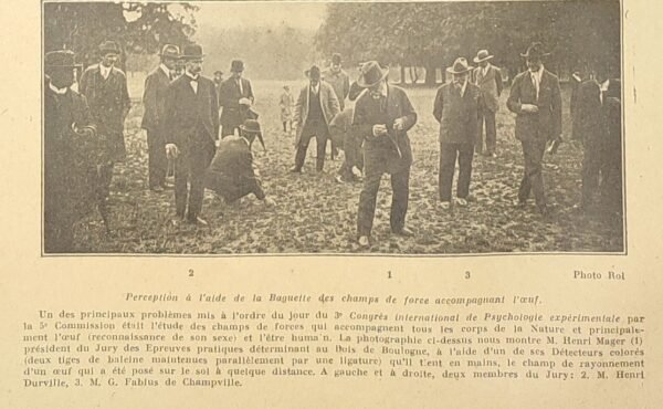 3ème Congrès International de Psychologie Expérimentale  réuni à Paris du 20 au 24 juin 1923