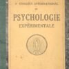 3ème Congrès International de Psychologie Expérimentale  réuni à Paris du 20 au 24 juin 1923