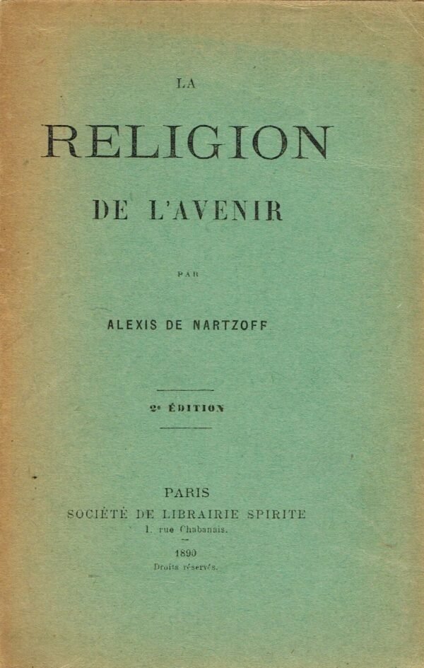 La Religion de L'Avenir