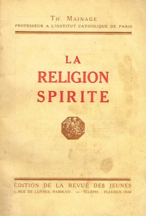La religion spirite