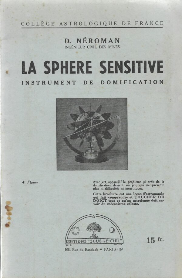 La Sphère Sensitive - Instrument de Domification