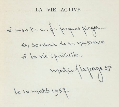 LA VIE ACTIVE. Ce qu'elle est et ce qu'elle n'est pas