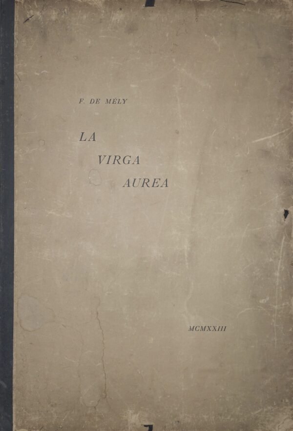 La Virga Aurea du Fr. J.-B. Hepburn d'Ecosse