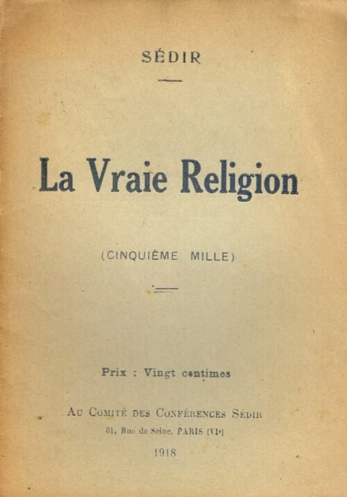 La vraie religion
