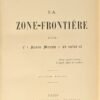 La Zone-frontière entre « l'Autre Monde » et celui-ci