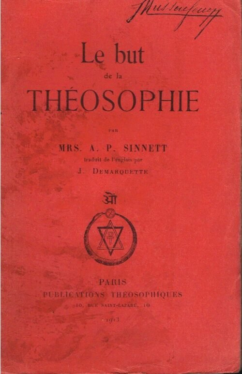 Le but de la Théosophie