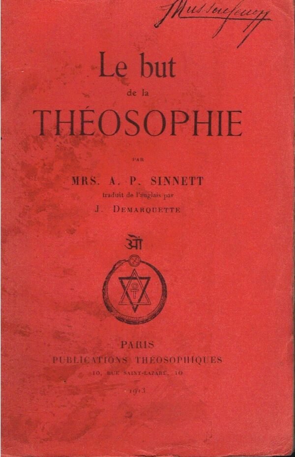 Le but de la Théosophie