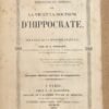 Etudes historiques et critiques sur la vie et la doctrine d'Hippocrate et sur l'état de la médecine avant lui