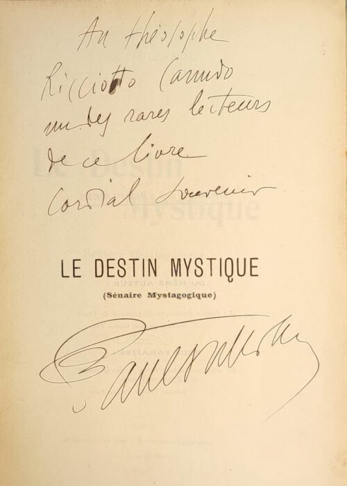 Le Destin Mystique. Sénaire Mystagogique