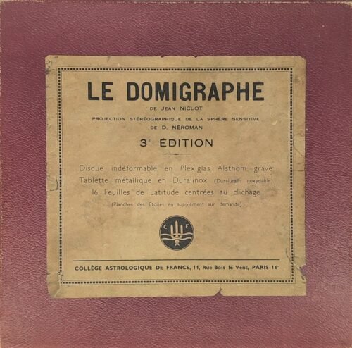 Le Domigraphe – 1943 (mention de 3ème édition)