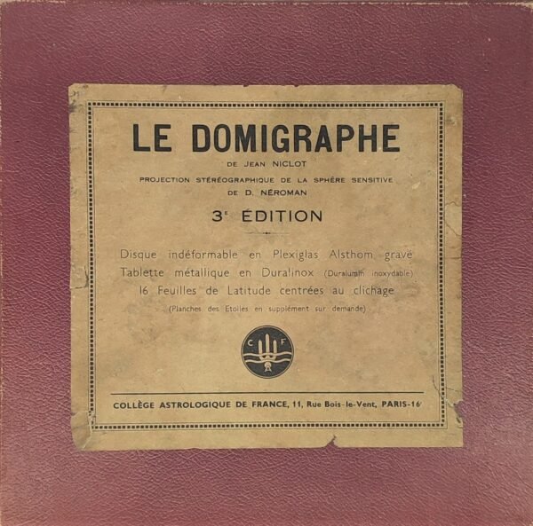 Le Domigraphe – 1943 (mention de 3ème édition)