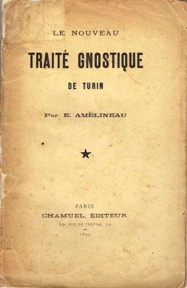 Le nouveau traité gnostique de Turin