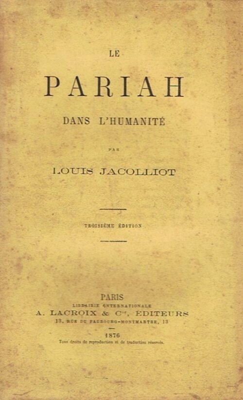 Le Pariah dans l’Humanité